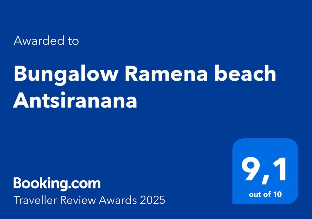 Bungalow Ramena Beach Antsiranana Andjamen ภายนอก รูปภาพ